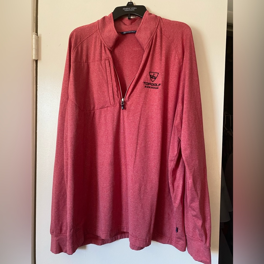Cutter & Buck, TopGolf, 3/4 zip pullover. Men’s XXL